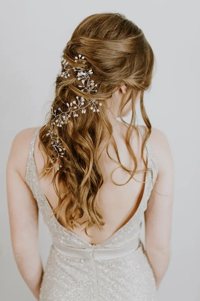 Hair Extensions - Extensions create a fuller, more voluminous look, perfect for achieving glamorous bridal hairstyles.